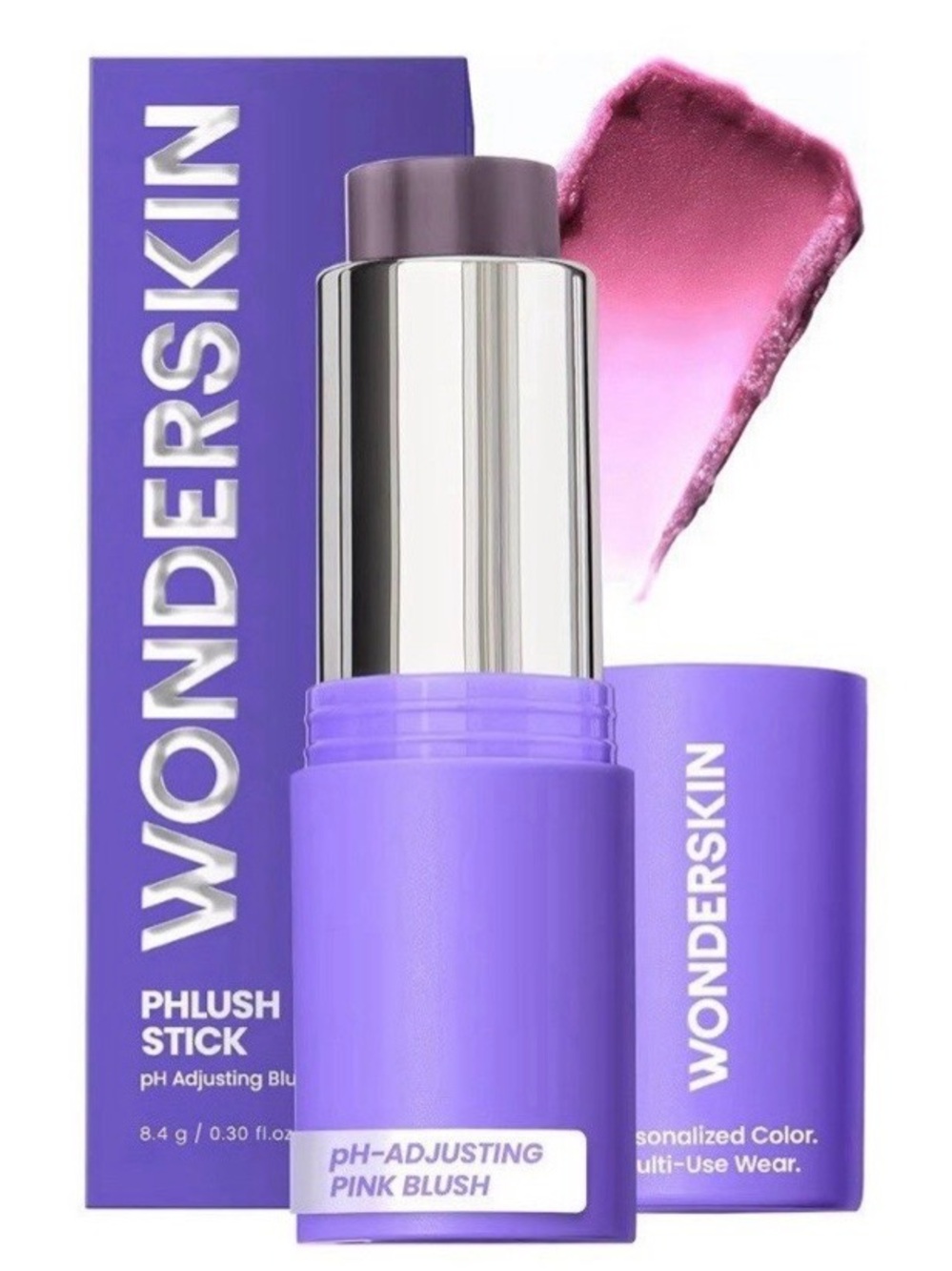 Wonderskin Phlush Stick Cream Blush — Pink